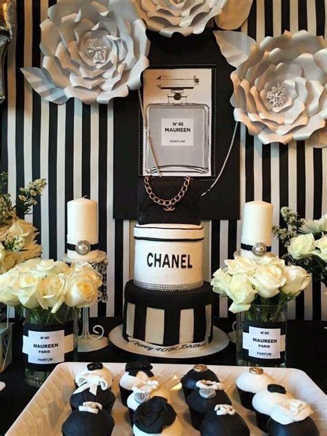 cheap chanel party decorations|chanel birthday party ideas.